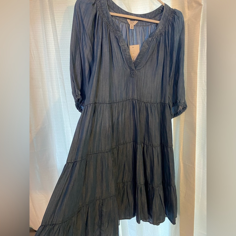 Denim dress